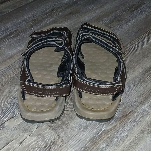 Eddie Bauer  Brown Grafton Hiking Outdoor Strap Support Sandals Sz 12 main image 5